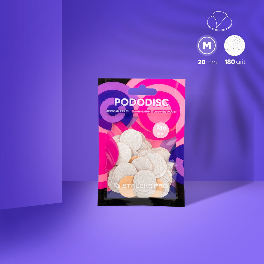 Refill pads for pedicure disc M 180 grit ( 50 pc )