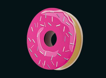 Spare case for nail file refill roll, 150 grit (8 m)