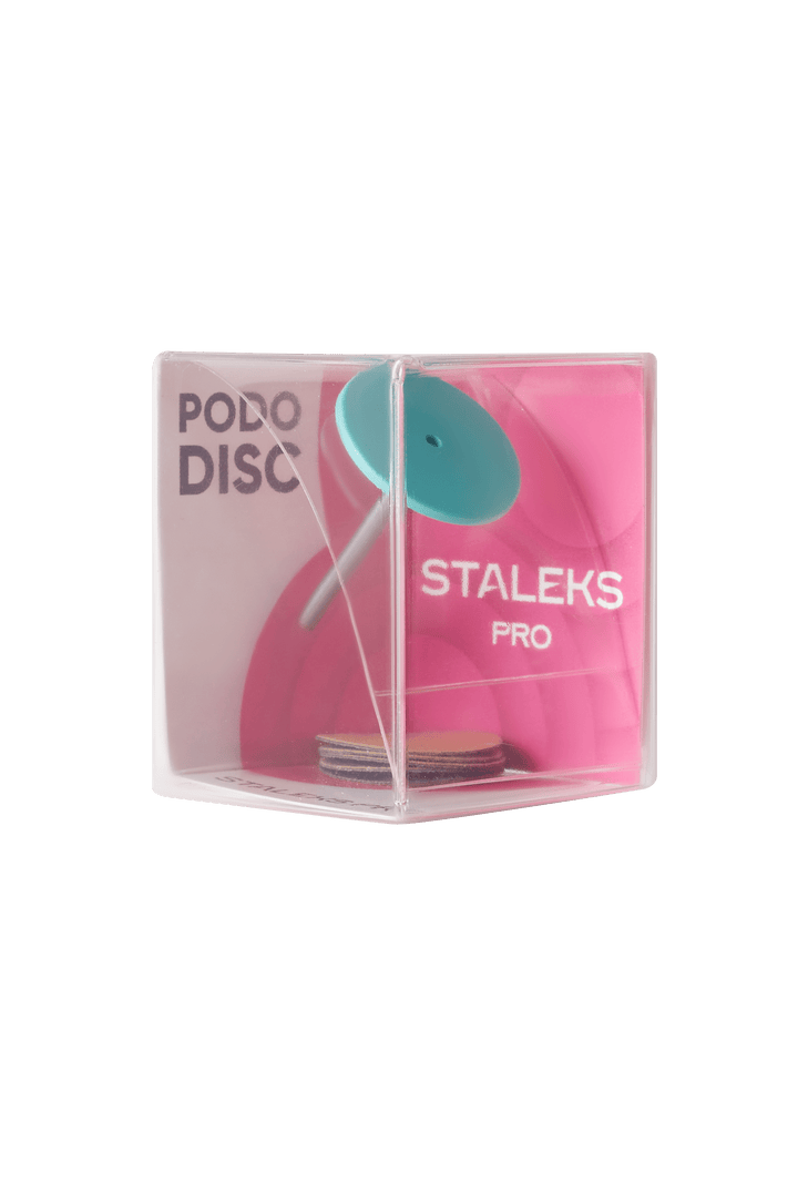 Plastic pododisc M & set of files 180gr 5pc ( 20 mm )