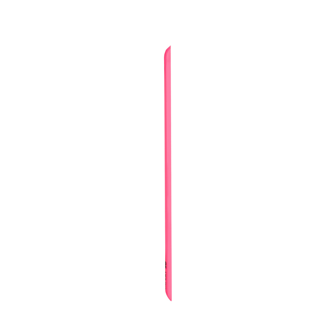 Beveled plastic nail file straight