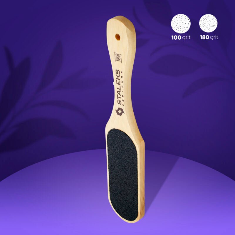 Wooden pedicure foot file ( 100/180 )