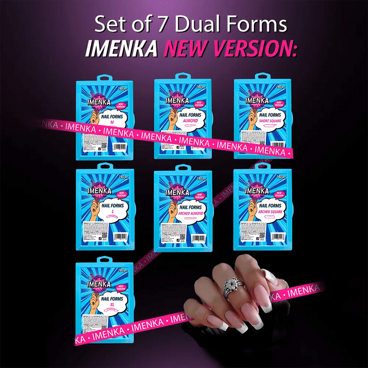 PACK of 7 Nail Forms Version 2