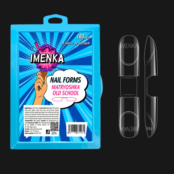 Nail Forms Imenka "Matryoshka Old School", 180pcs