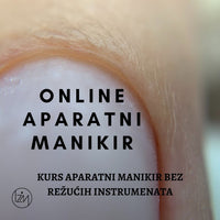 Aparatni Manikir Online Kurs + French tehnika 📲