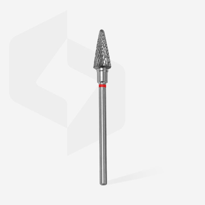 Carbide nail drill bit cone red EXPERT head diameter 6 mm / working part 14 mm