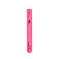 Beveled plastic nail file straight