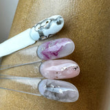 8 different Nail Art designs - Marble