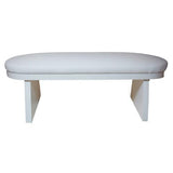 Rose Bud Armrest - White